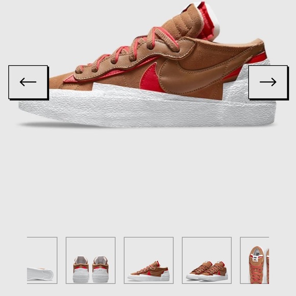 Nike Other - Sacai British Low Nikes